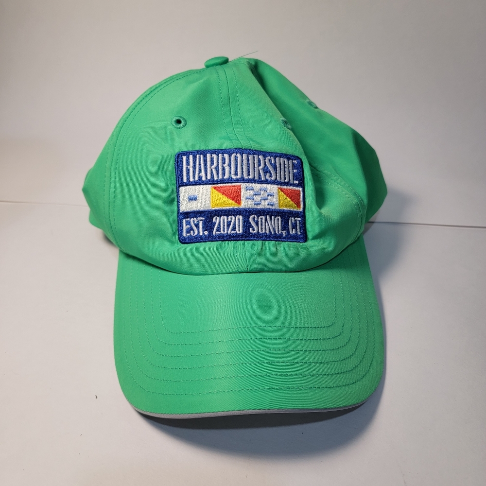 Adidas green hat new with tags custom cap adjustable velcro closure